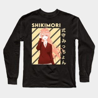 Shikimori Micchon Anime Long Sleeve T-Shirt